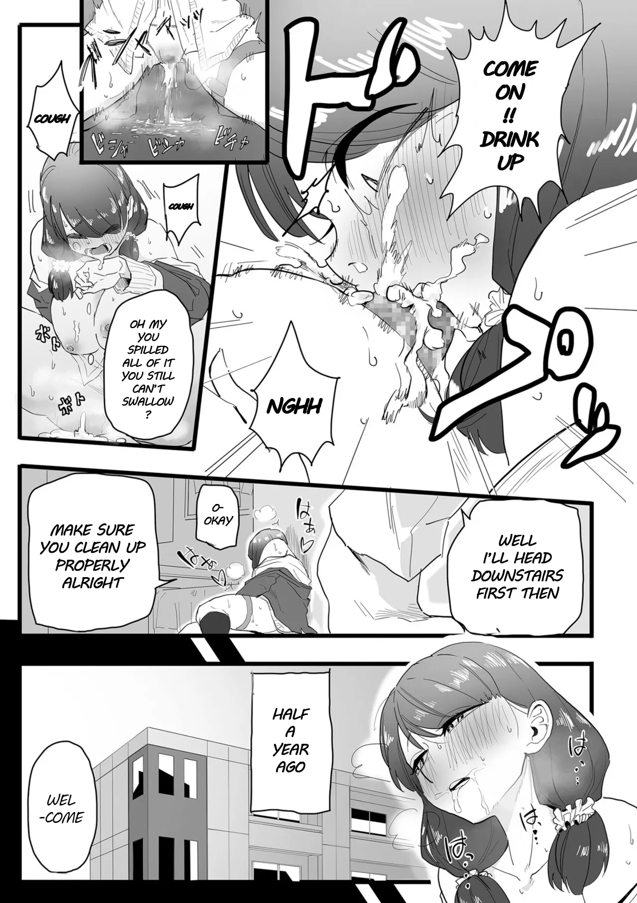 Mesu-ochi Benkyoukai | Female Domination Study Session page 5 full