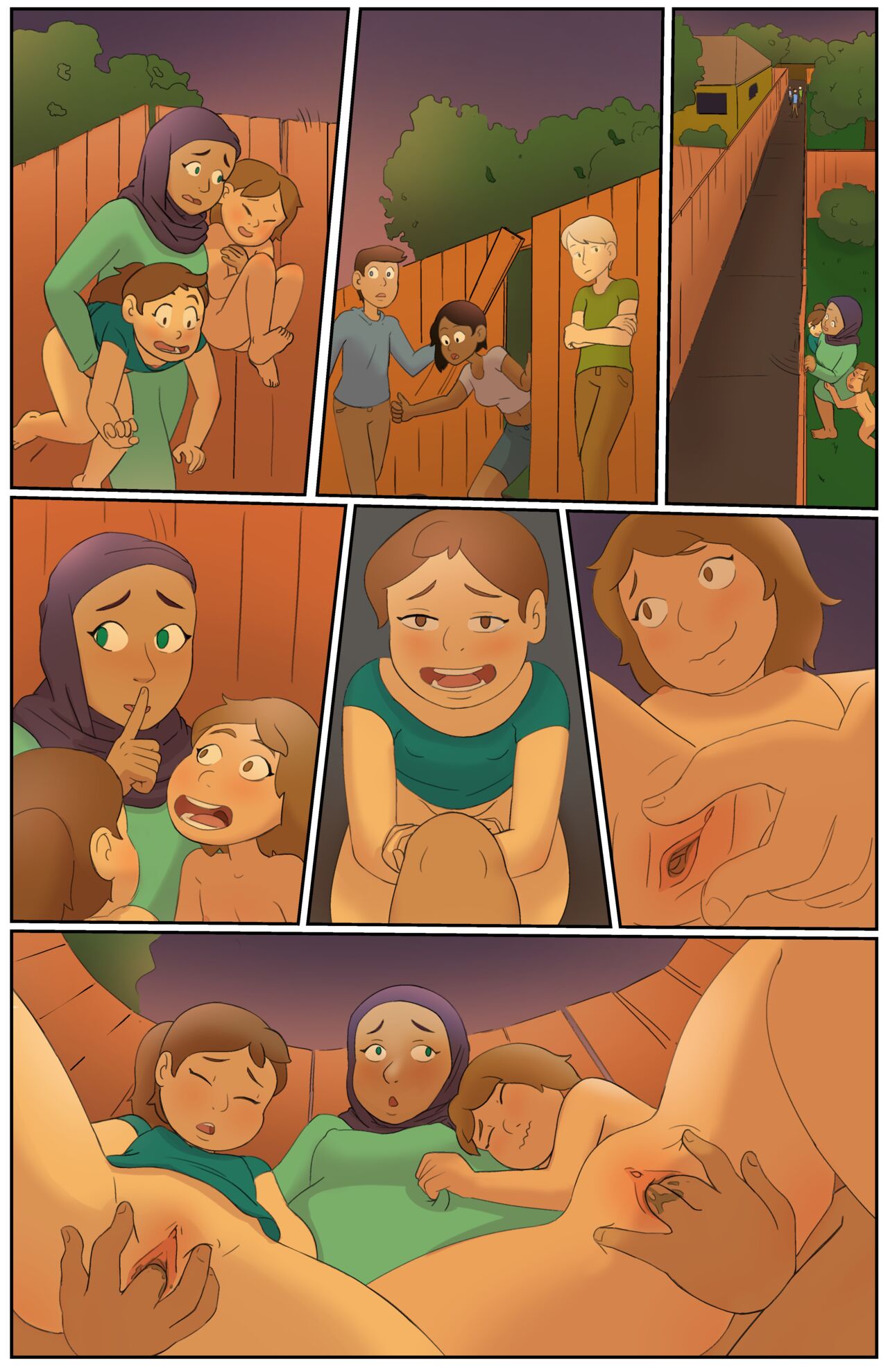 Let's seduce the baby sitter 2 - Tree House page 10 full