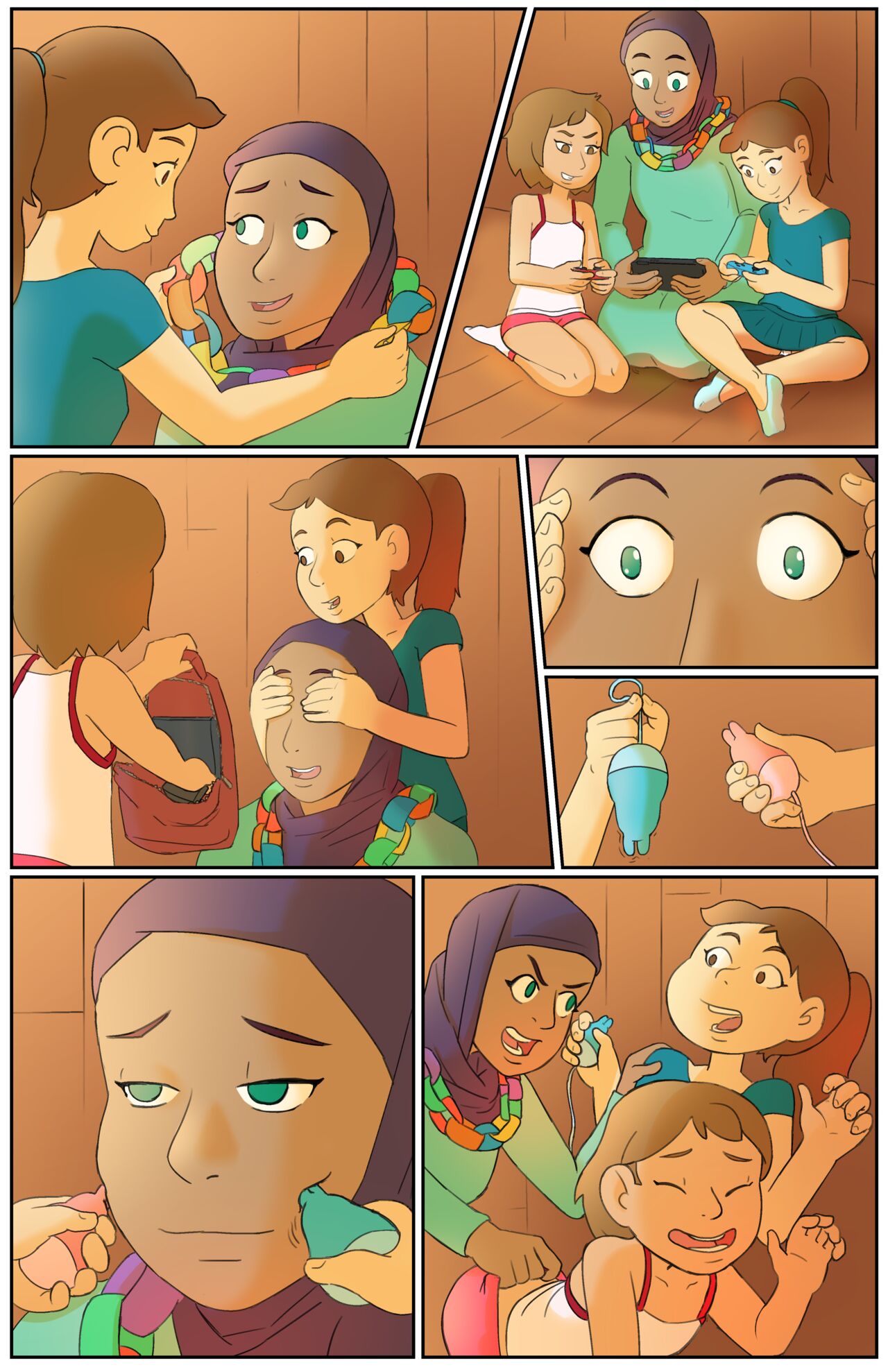 Let's seduce the baby sitter 2 - Tree House page 4 full