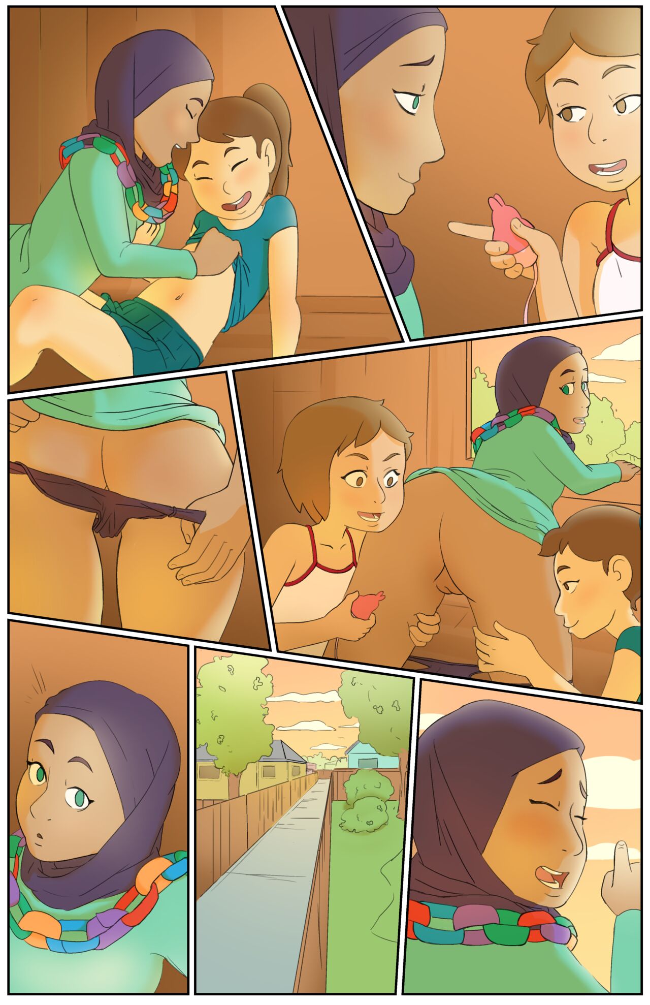 Let's seduce the baby sitter 2 - Tree House page 5 full
