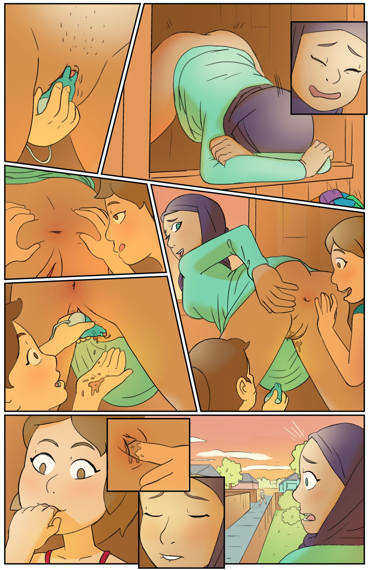 Let's seduce the baby sitter 2 - Tree House page 6 full