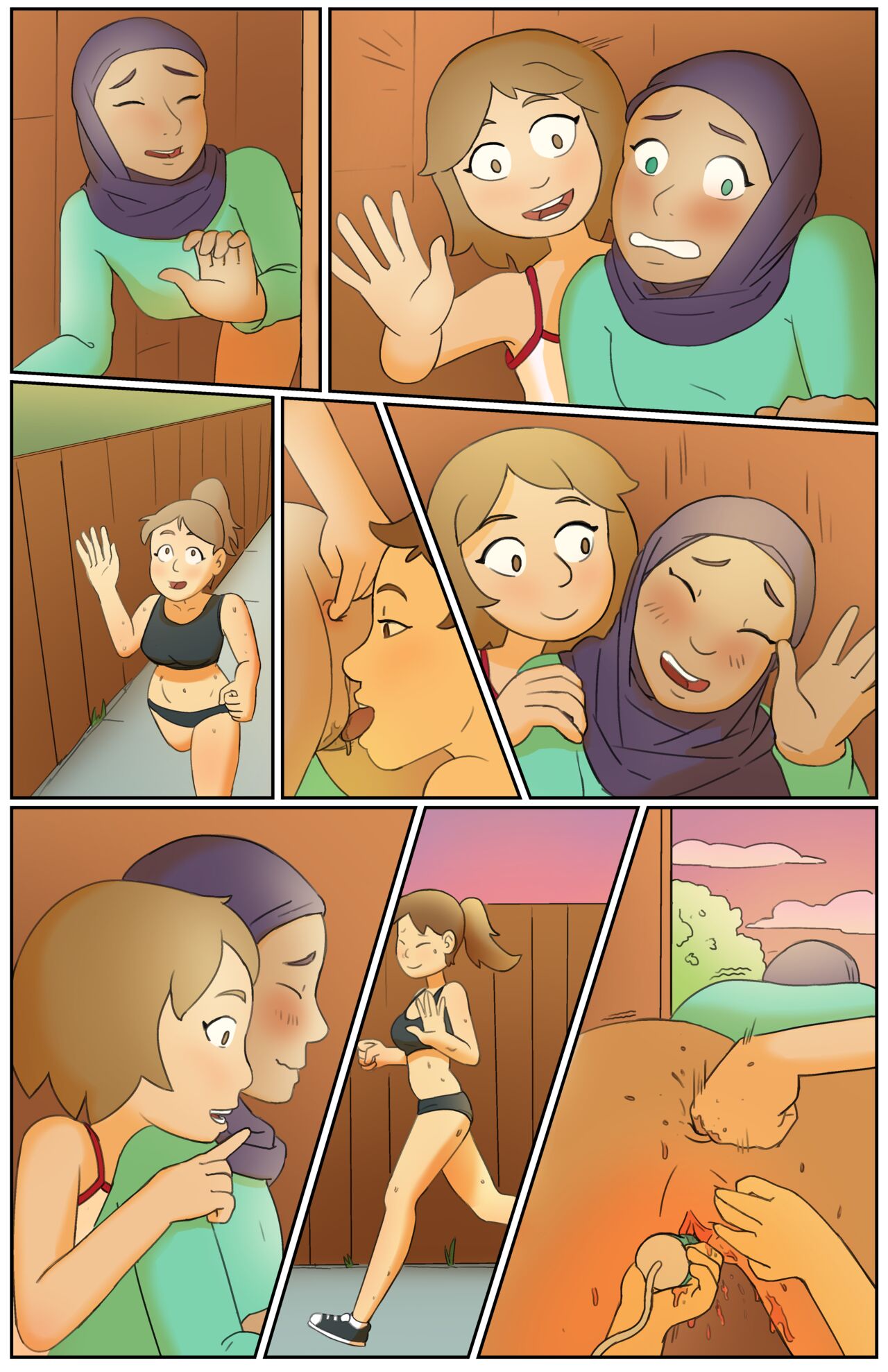 Let's seduce the baby sitter 2 - Tree House page 7 full