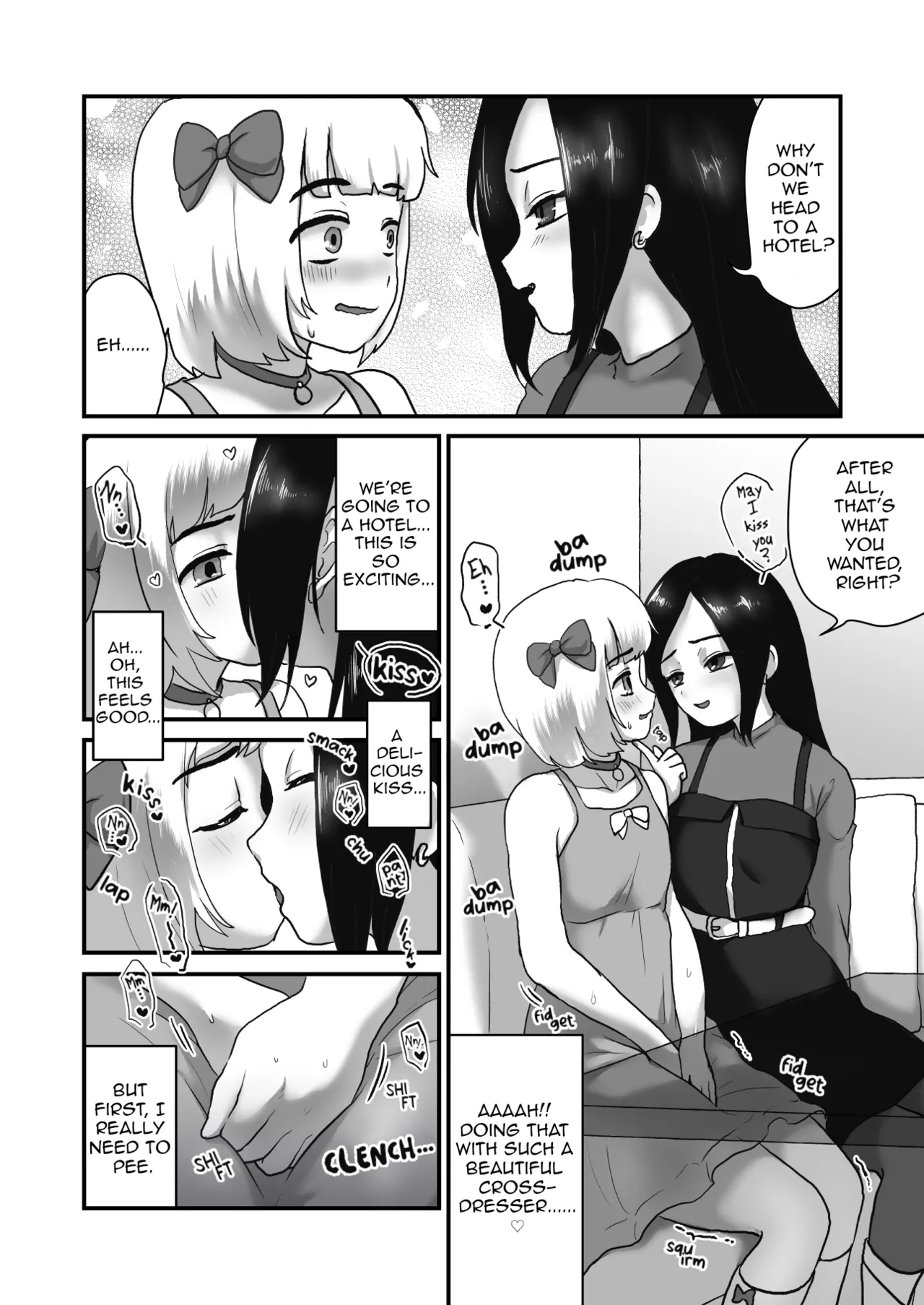 Tanpenshuu Omorashi suru Otokonoko | Femboys Wetting Themselves page 10 full