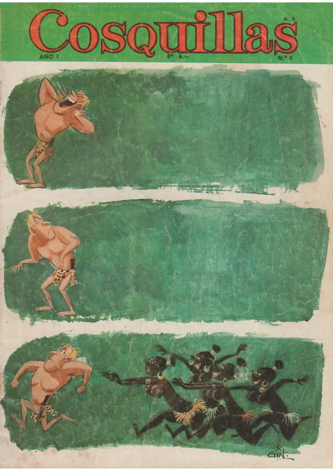 Revista Cosquillas #9 page 1 full