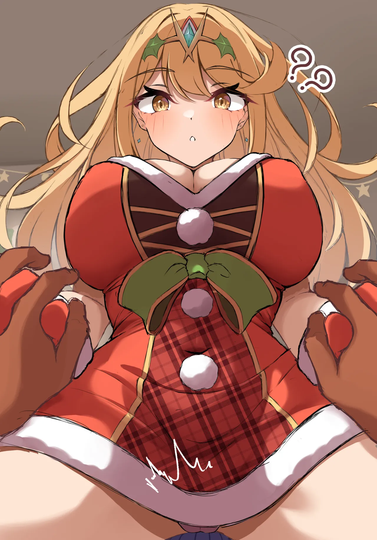 Christmas with Mythra🎄✨ page 3 full