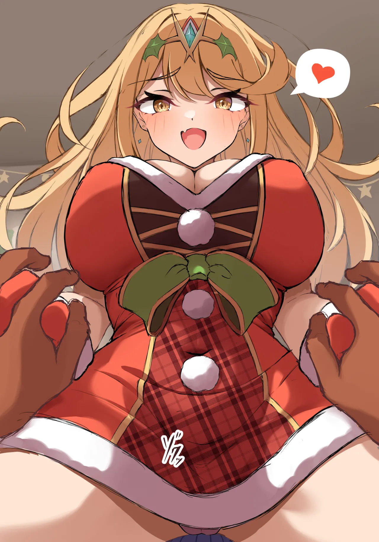Christmas with Mythra🎄✨ page 4 full