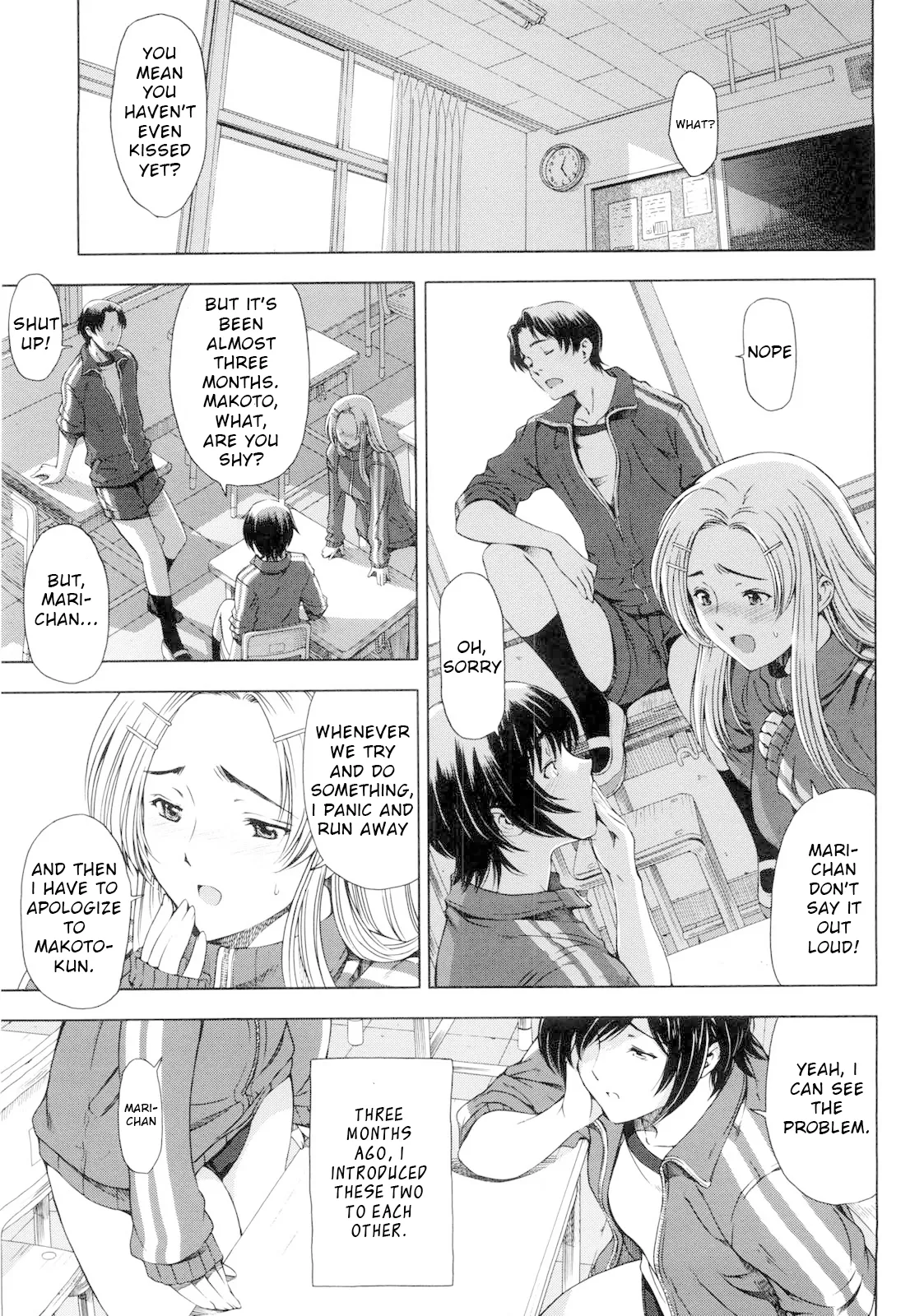 Kannou no Triangle | Sensual Love Triangle page 3 full