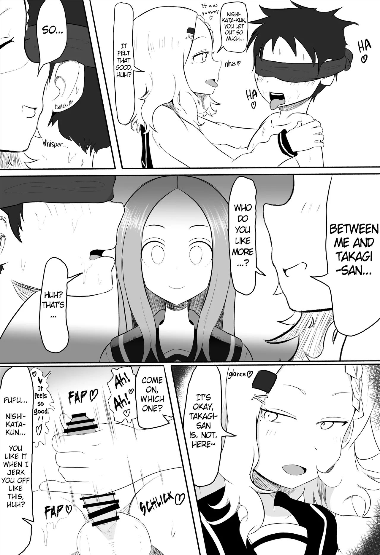 Houjou-san ni Nishikata o Netorareru Takagi-san page 2 full