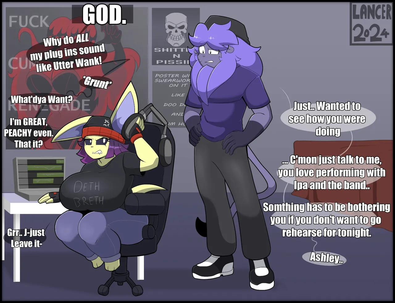 Linhe x Ashley: Working Things Out page 3 full