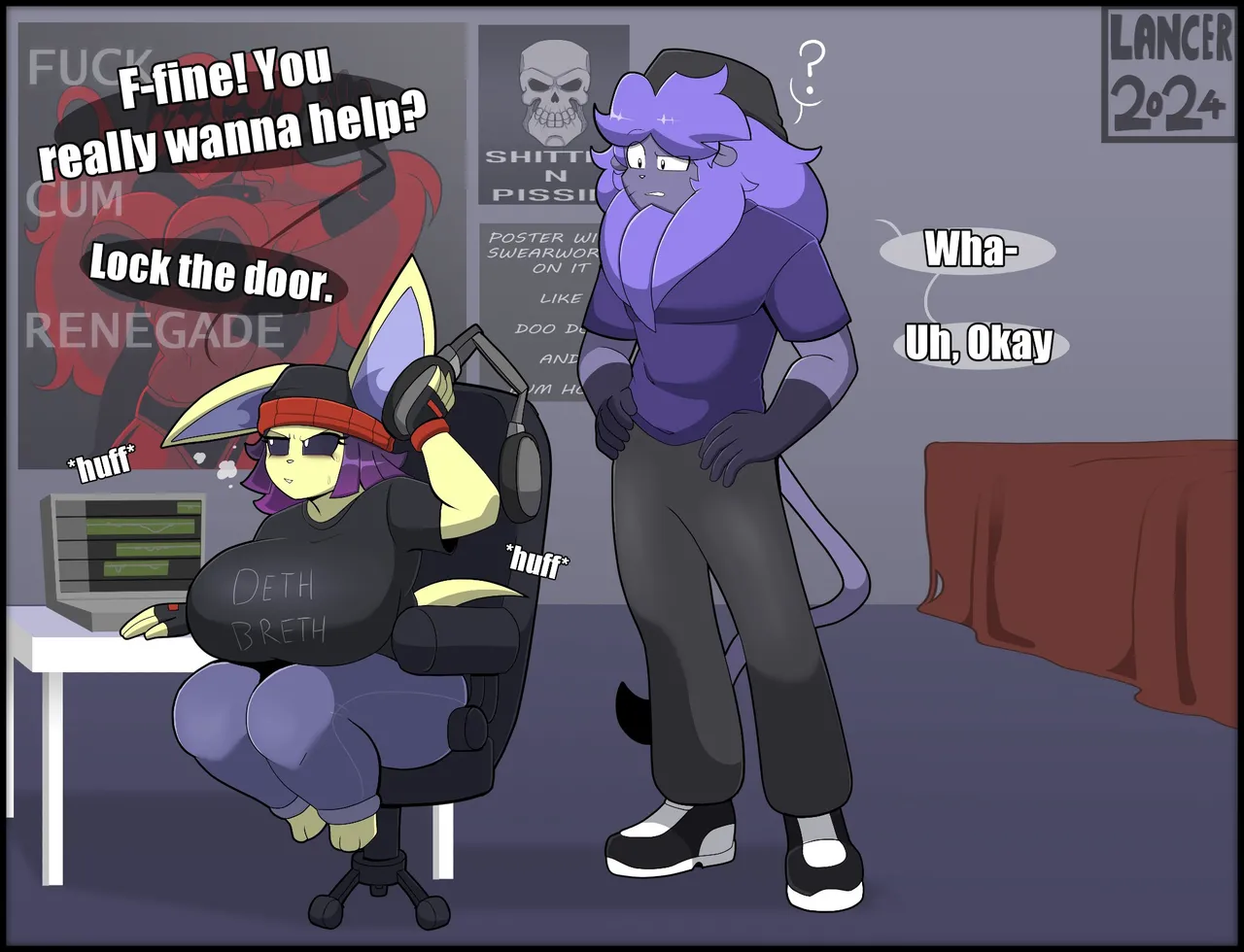 Linhe x Ashley: Working Things Out page 4 full