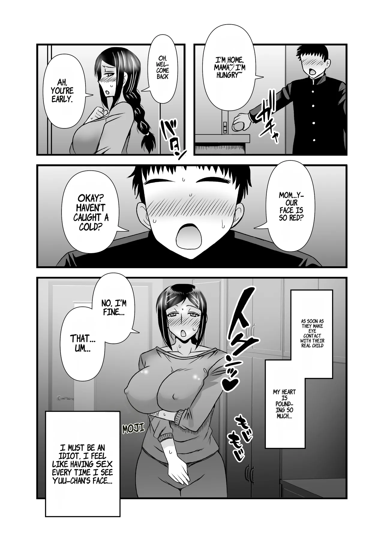 Yasashikute Kyonyuu no Okaasan ga Musuko Chinpo de Baka ni Nacchau Hanashi 2 page 10 full