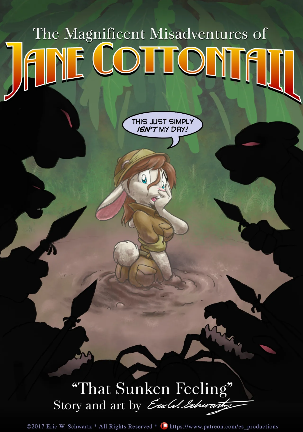 The Misadventures of Jane Cottontail: Chapter 1 - That Sunken Feeling page 1 full