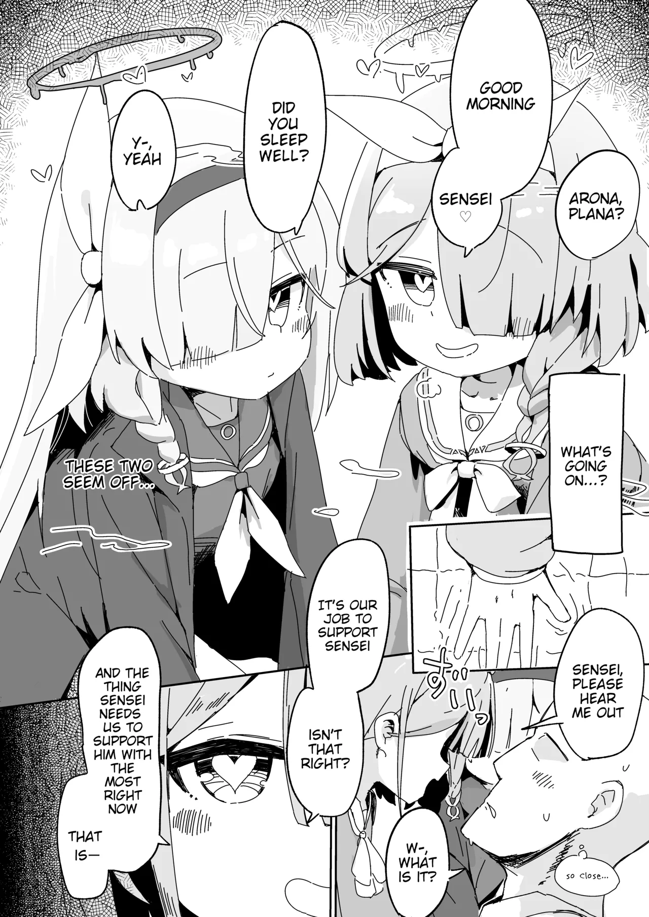 AroPla ni Shiboritorareru Hon | A Book About Being Sqeezed Dry by Arona and Plana page 4 full