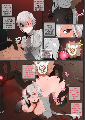 There's no way a harbinger become Hilichurl's sex slave, right? cover