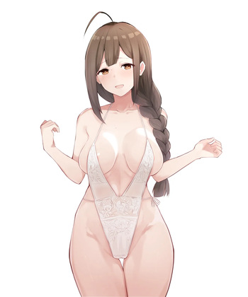 エッチな水着グラビアを撮る千雪さん cover