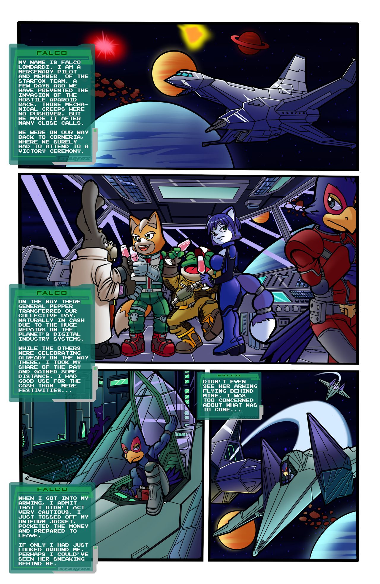 Assault and Flattery page 3 full