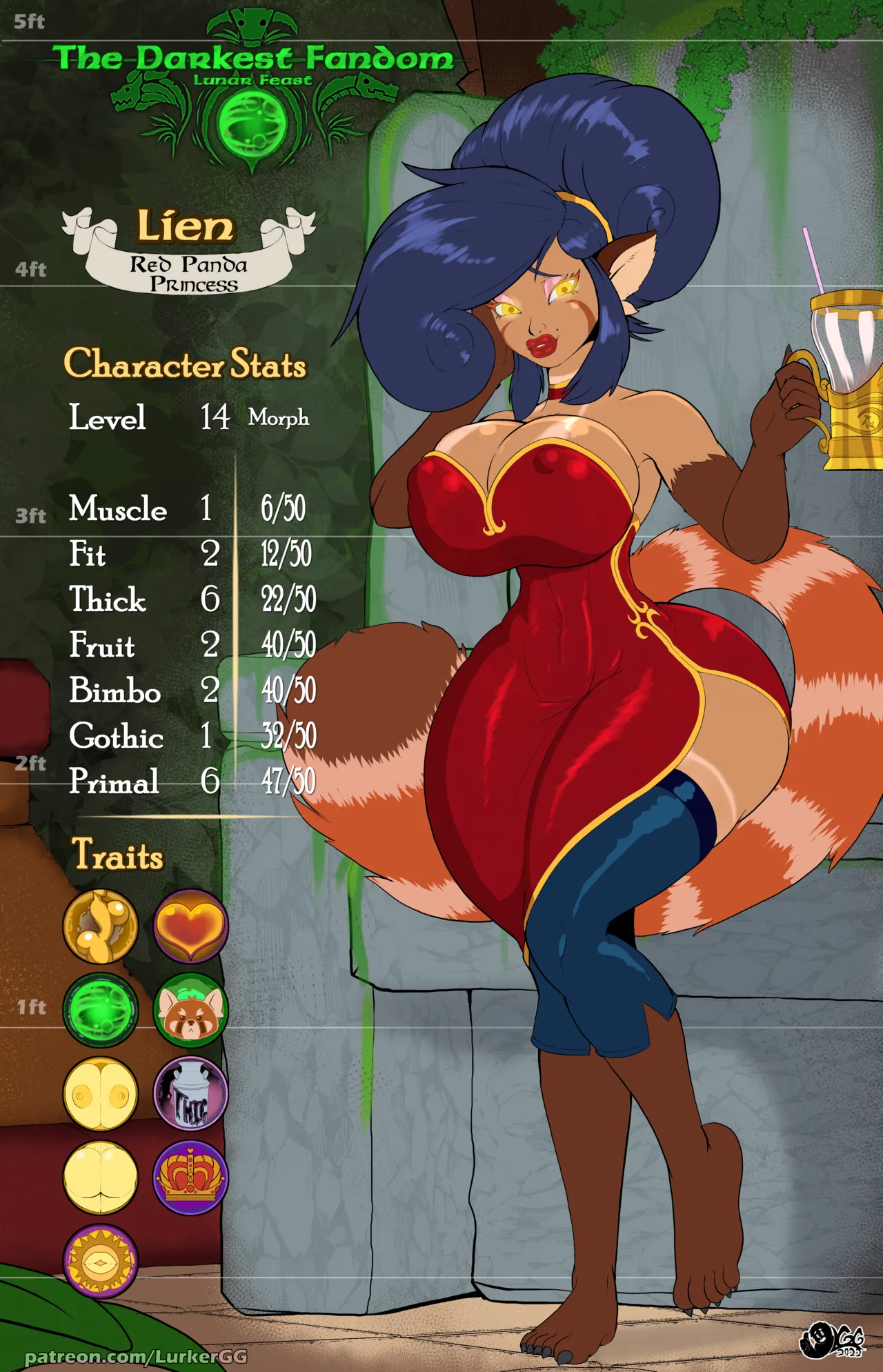 Darkest Fandom Lunar Feast, Growth Adventure page 5 full