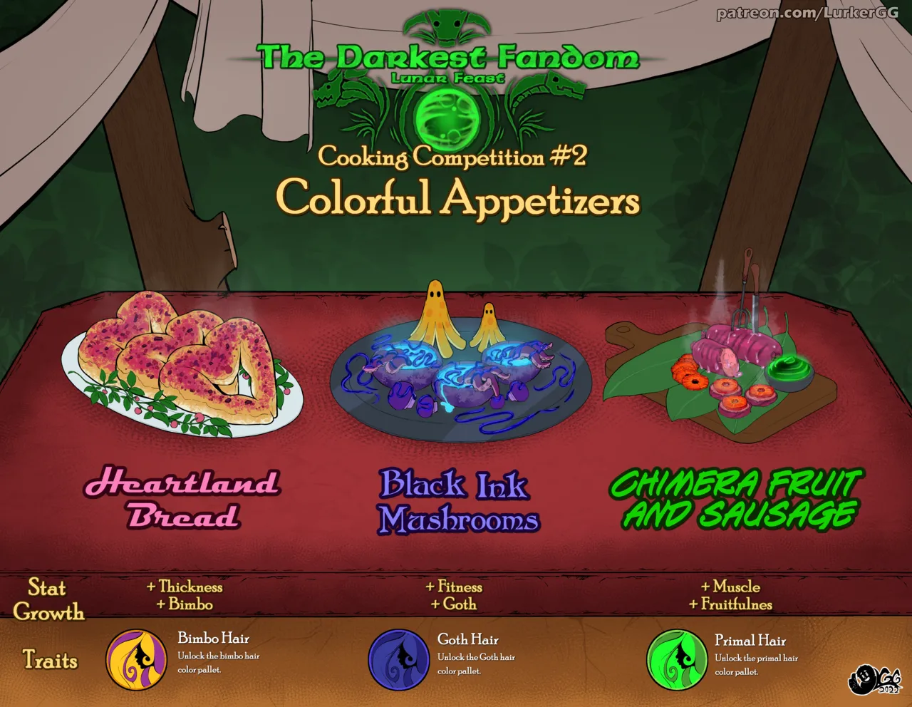 Darkest Fandom Lunar Feast, Growth Adventure page 6 full