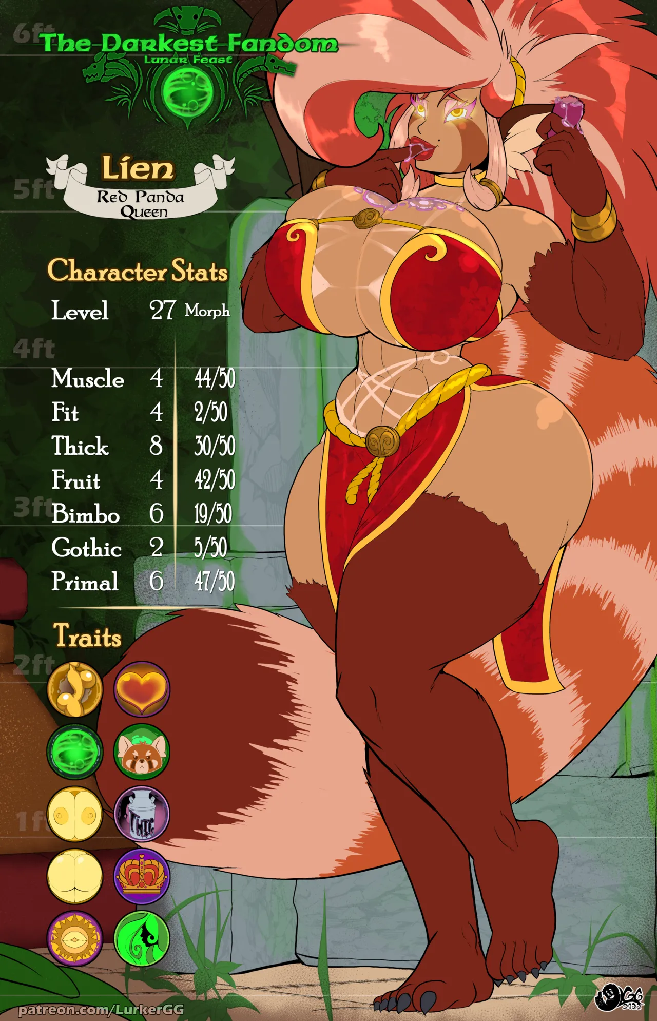 Darkest Fandom Lunar Feast, Growth Adventure page 7 full