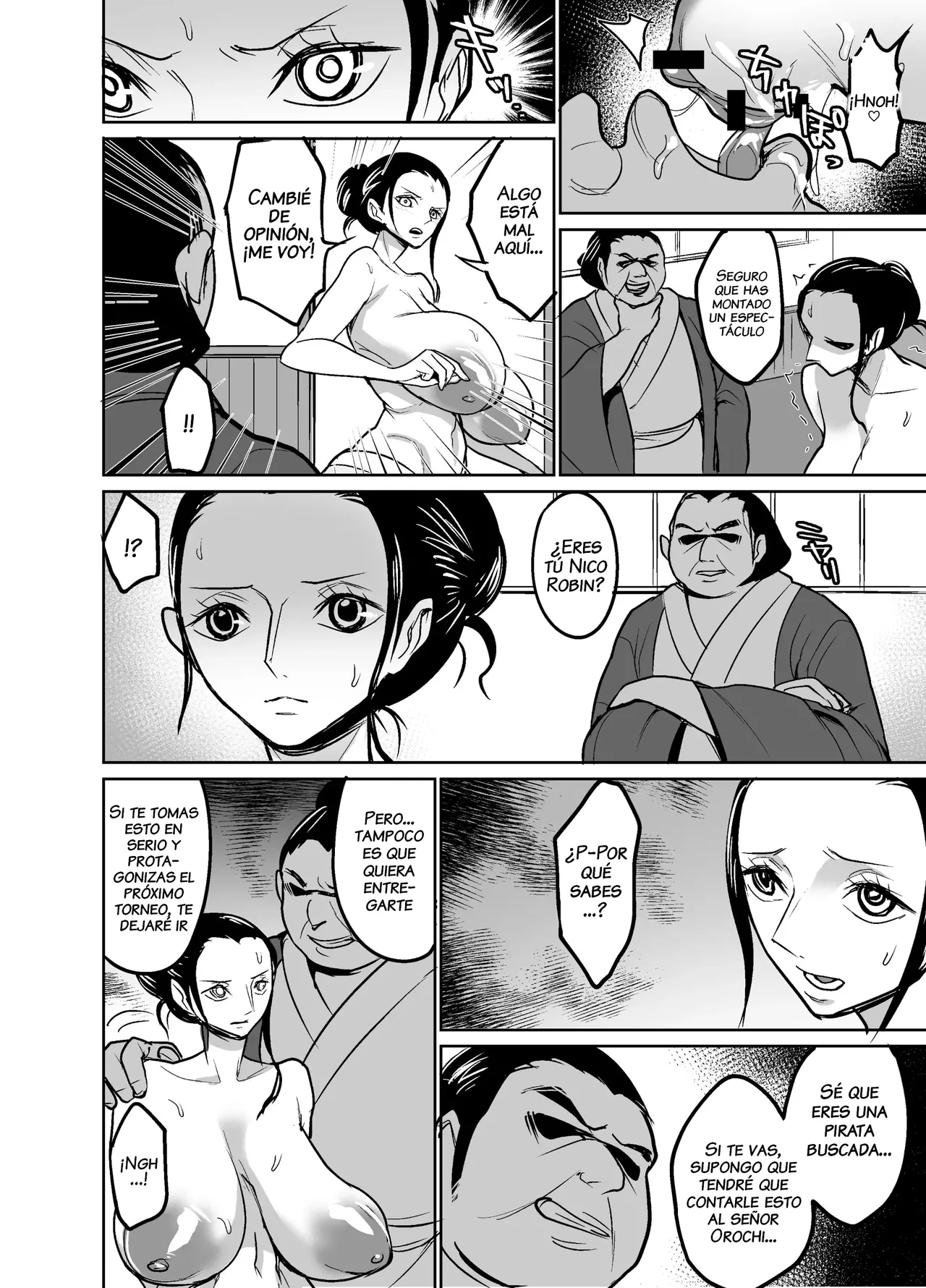 Wano Kuni ni Sumou-tori to Shite Sennyu Shite Shimatta Koukogaku-sha | La Arqueóloga que se Infiltró en el País de Wano como Luchadora de Sumo page 9 full