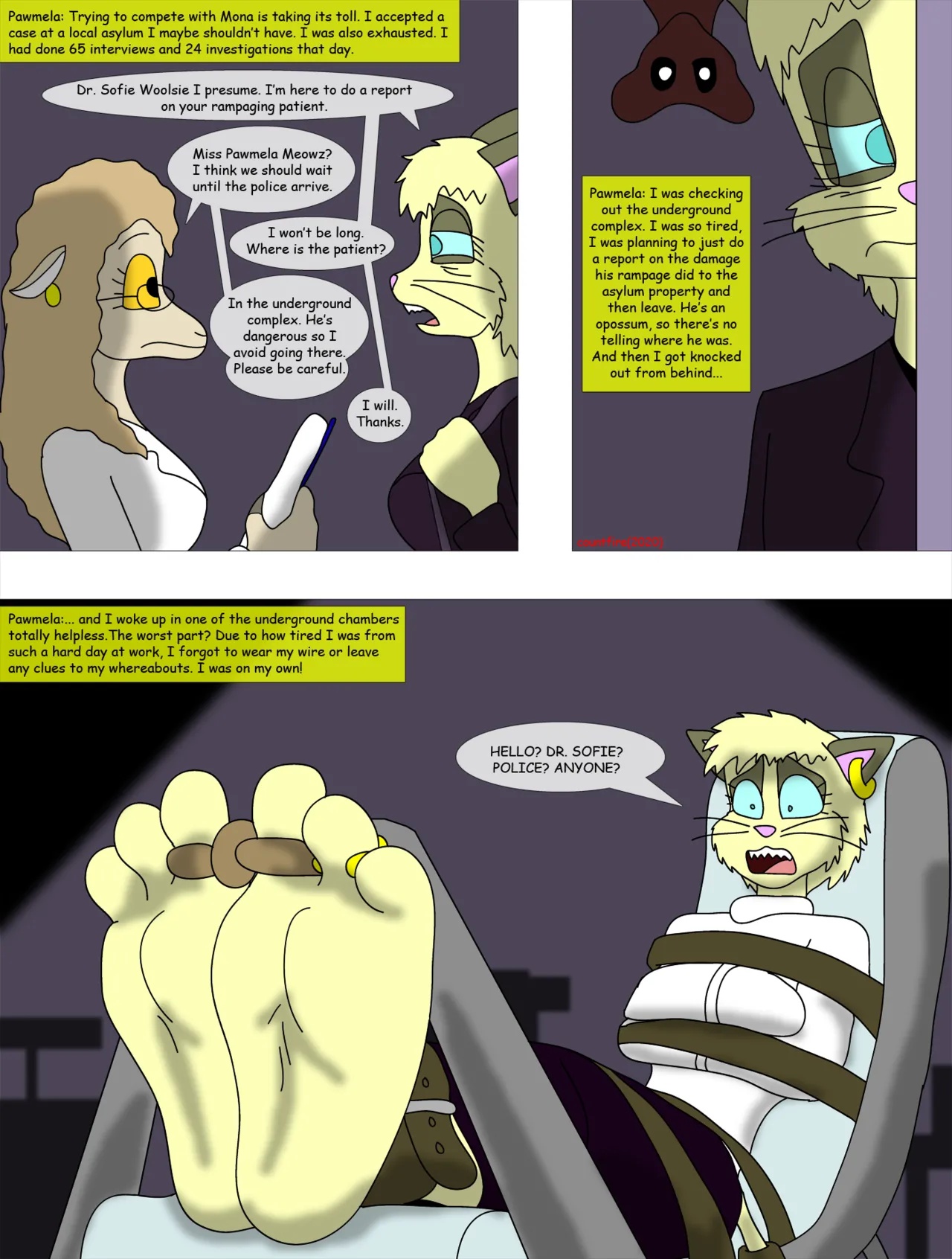 Countfire - Asylum page 1 full
