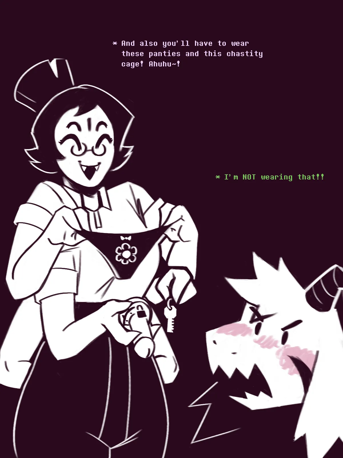 Asriel Dreemur Maid + Extras page 2 full