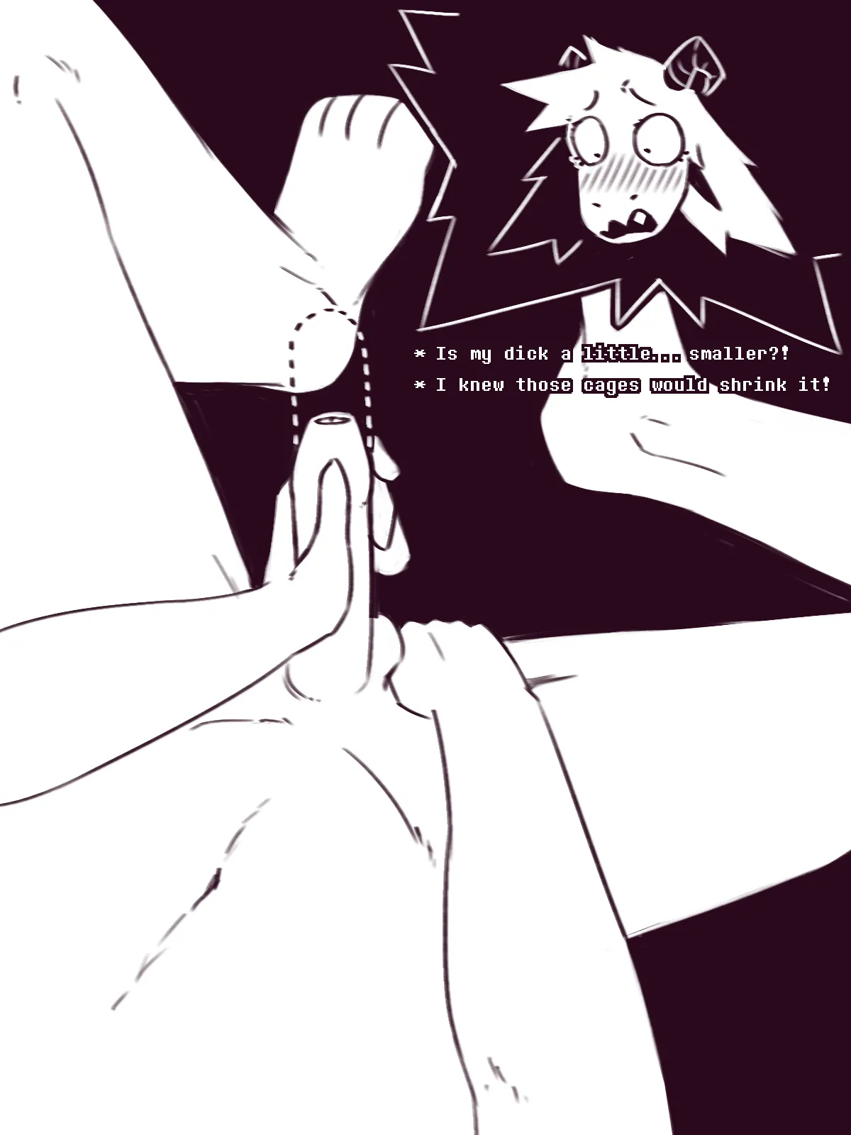 Asriel Dreemur Maid + Extras page 8 full