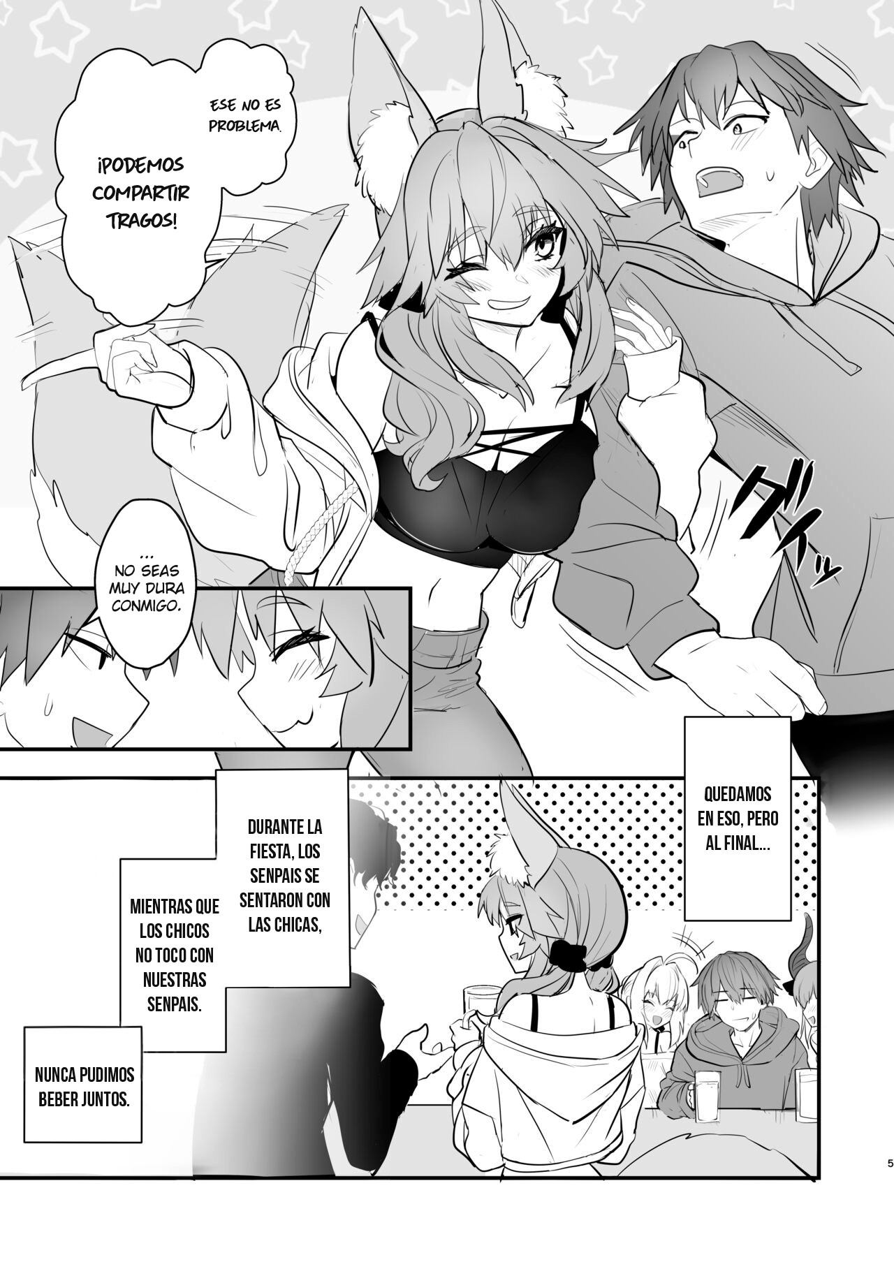 Yamitsuki Honpo  Tamamo Daigaku Monogatari - Historia de Tamamo "Vida Universitaria" page 4 full