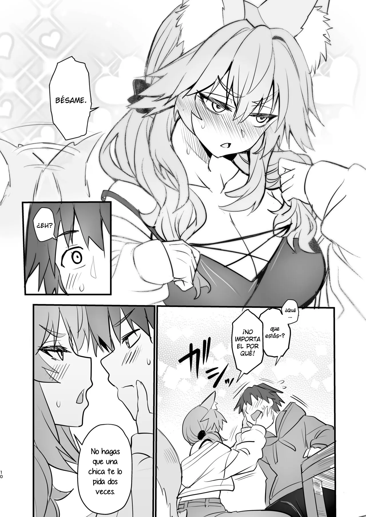 Yamitsuki Honpo  Tamamo Daigaku Monogatari - Historia de Tamamo "Vida Universitaria" page 9 full