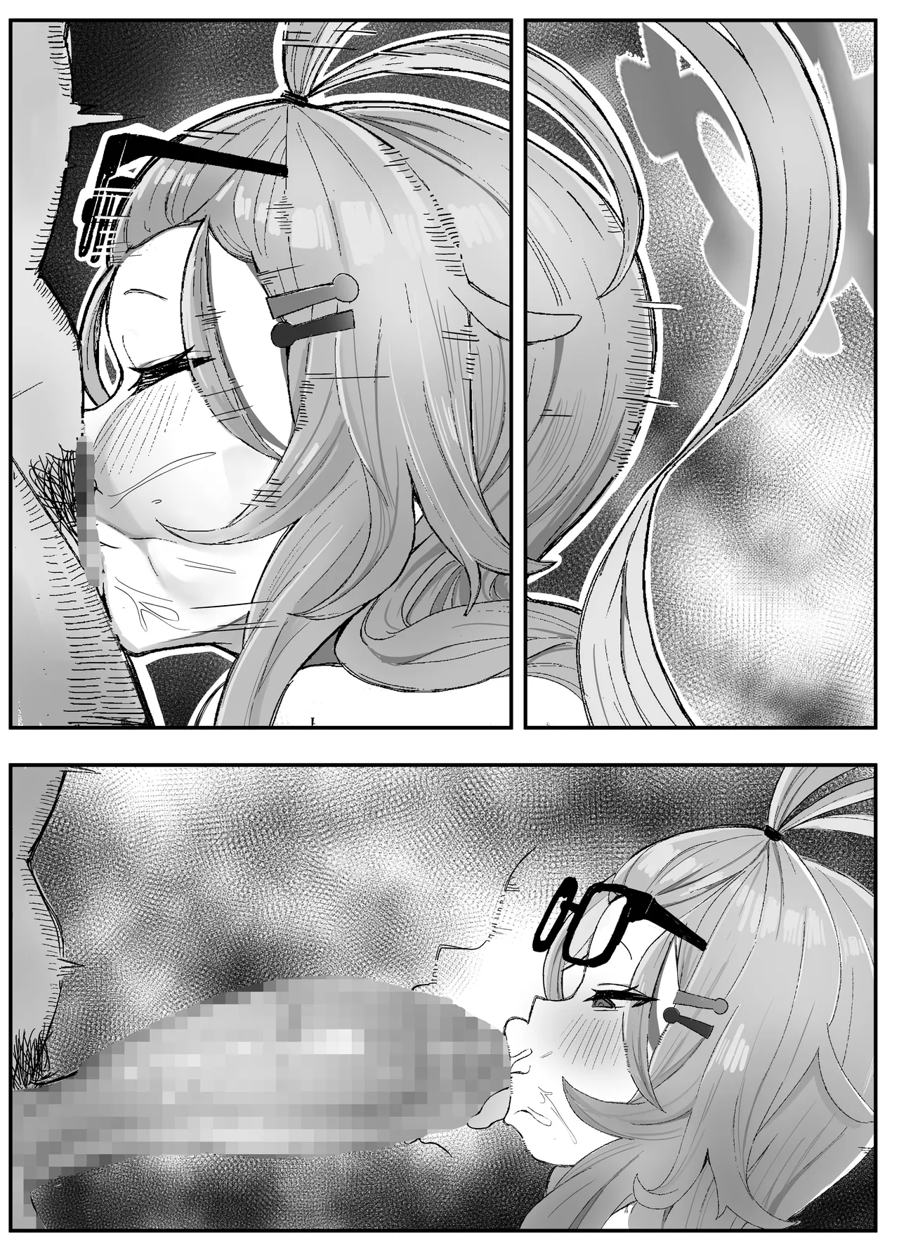 Schale Omanko Iinkai Episode: 2 Shimekiri Pinch! H na Model de Daifuntou | 샬레보O위원회 에피소드2:마감 위기! H한 모델로 대분투 page 10 full