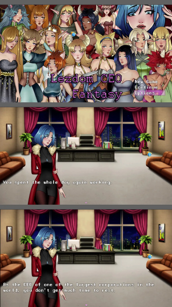 Lezdom CEO Fantasy cover