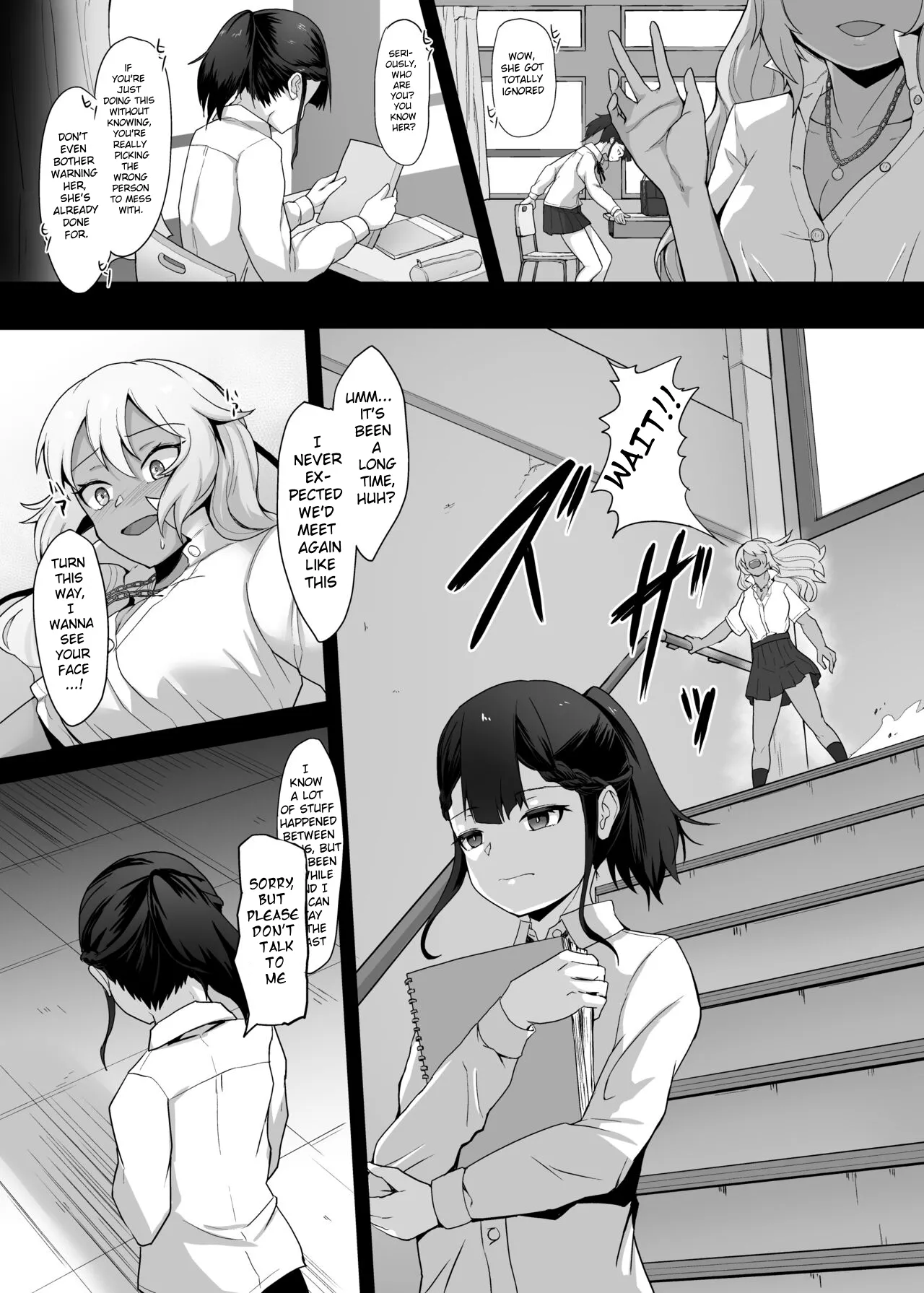 A Gyaru Who Bullies a Futanari High School Girl page 10 full