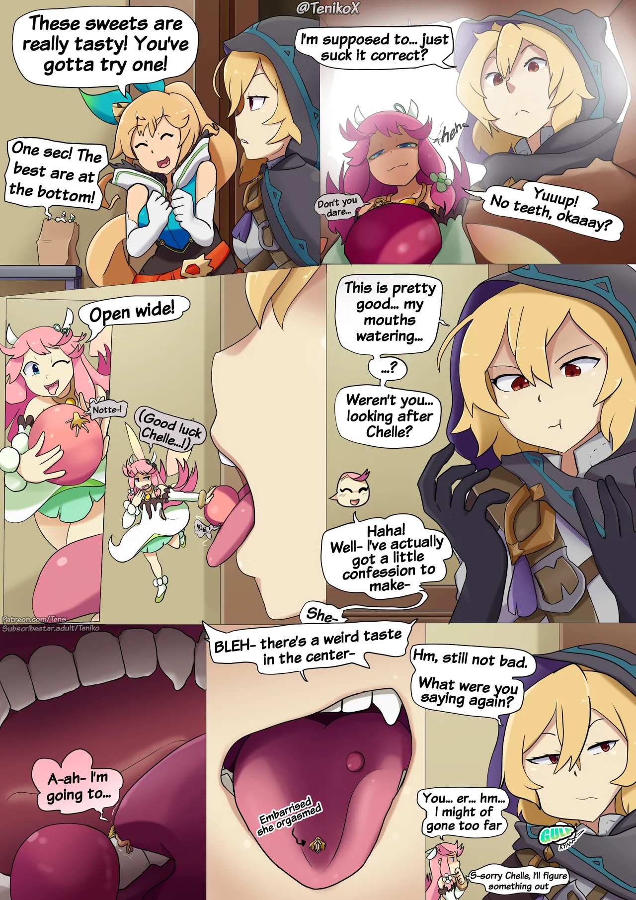 Dragalia Lost in Cleavage page 8 full