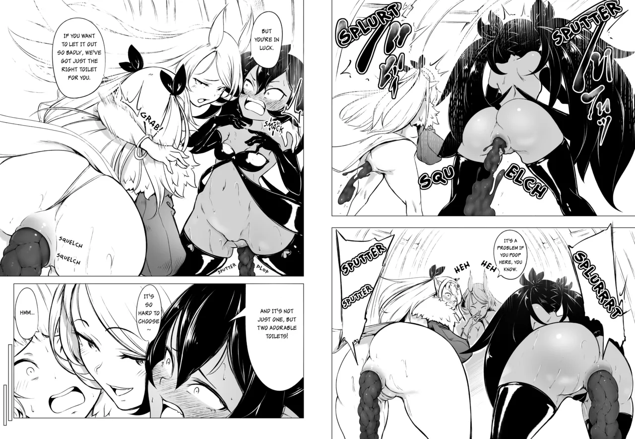 Succubus x Elf: Pleasure from Eating Poop ~Part 4~ page 3 full