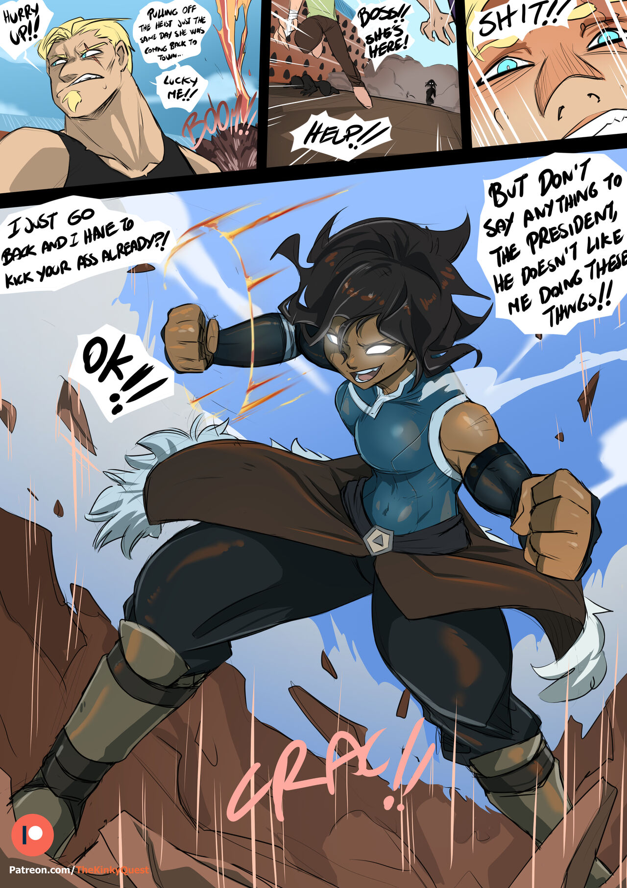 Korra's Return page 1 full
