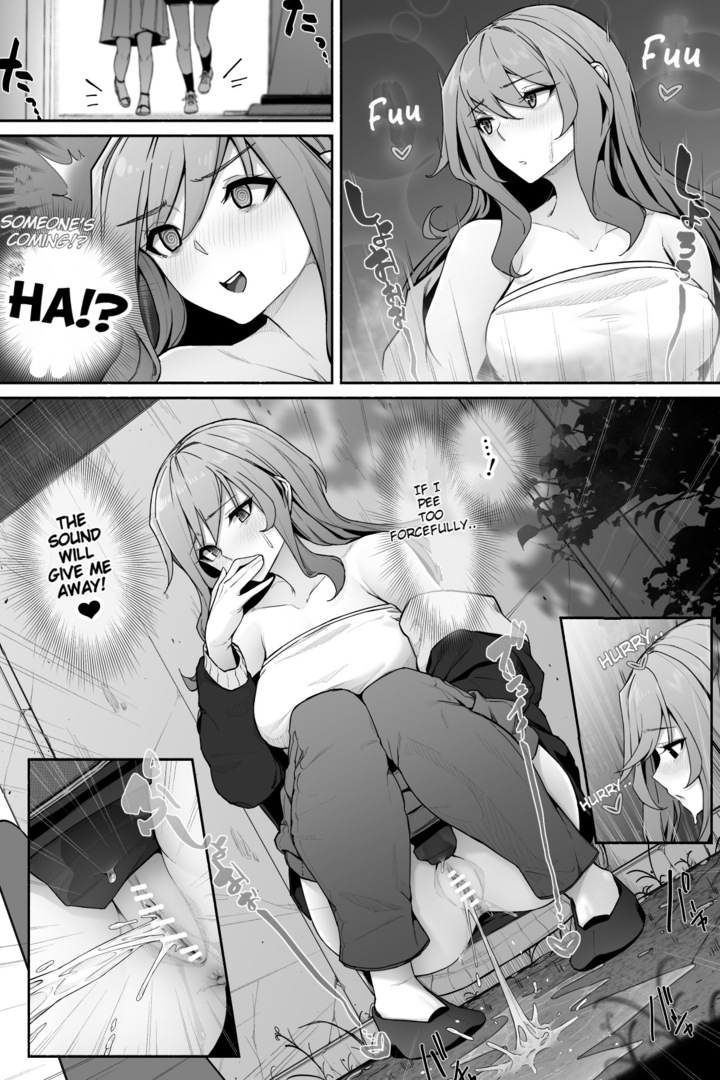 Leaky Girl Almost Caught Peeing Outside page 4 full