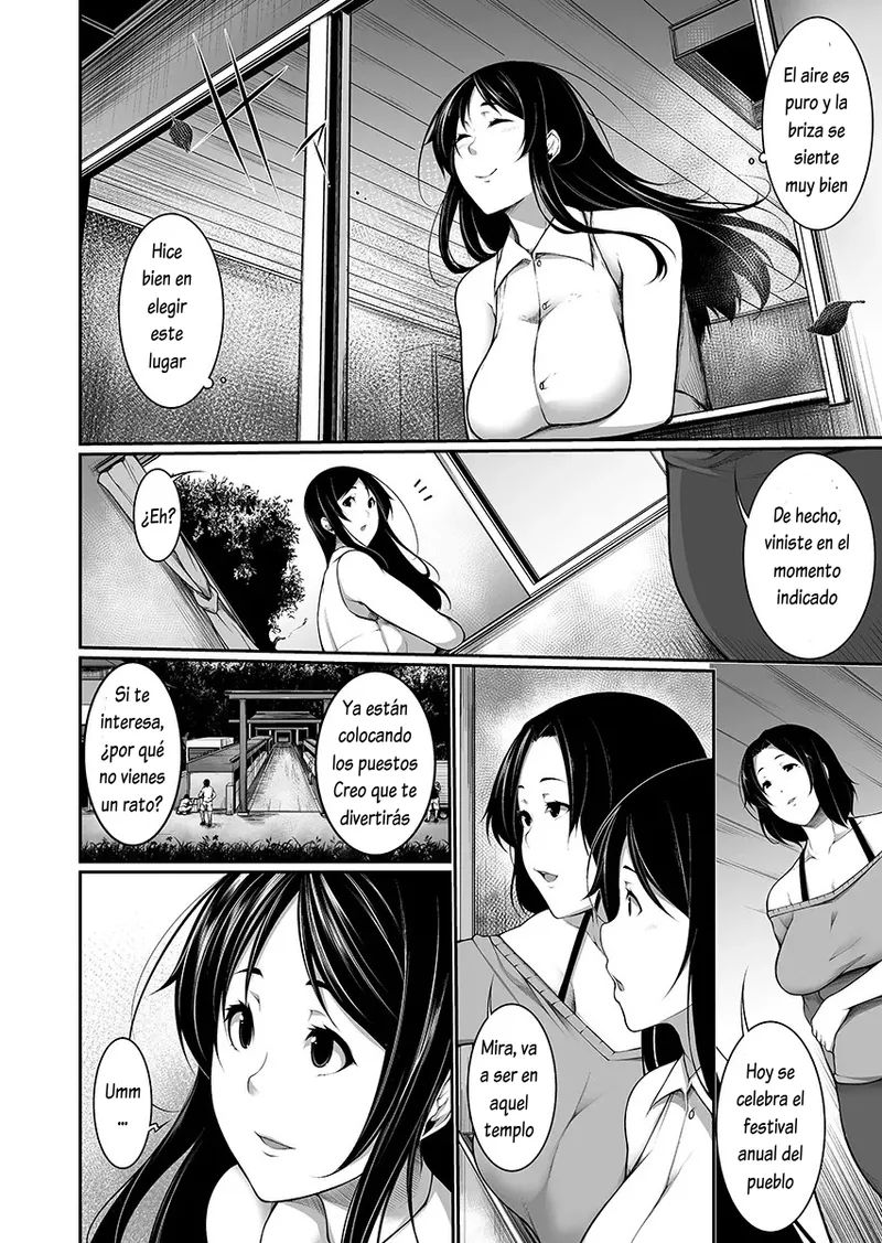 H e no Hurdle ga Hiku Sugiru Mura ~Joshidaisei ga Natsuyasumi ni Otozureta no wa Daretodemo Yacchau Mura Deshita~ 01-02 page 6 full