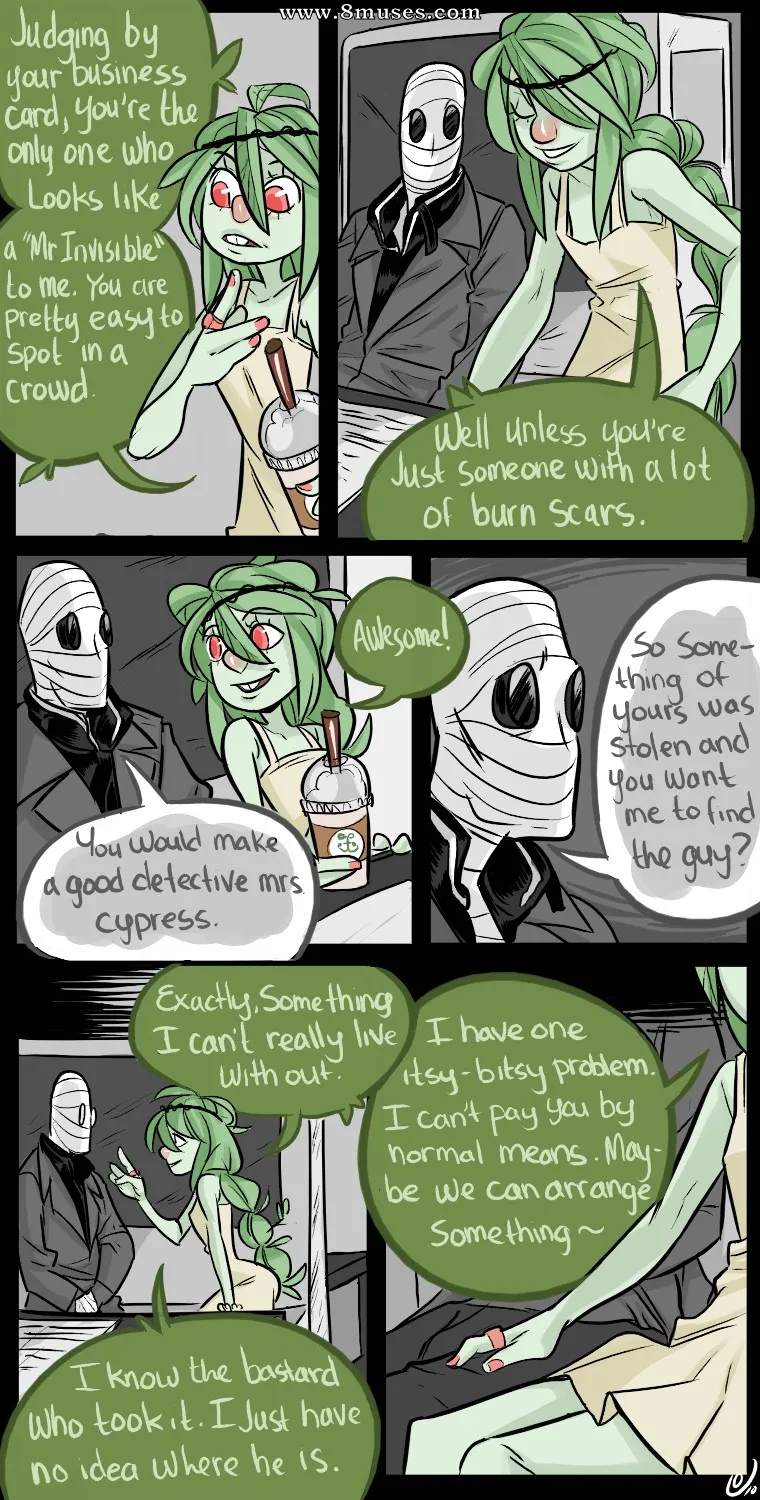 Mr Invisible Side Story : The Nymph page 2 full