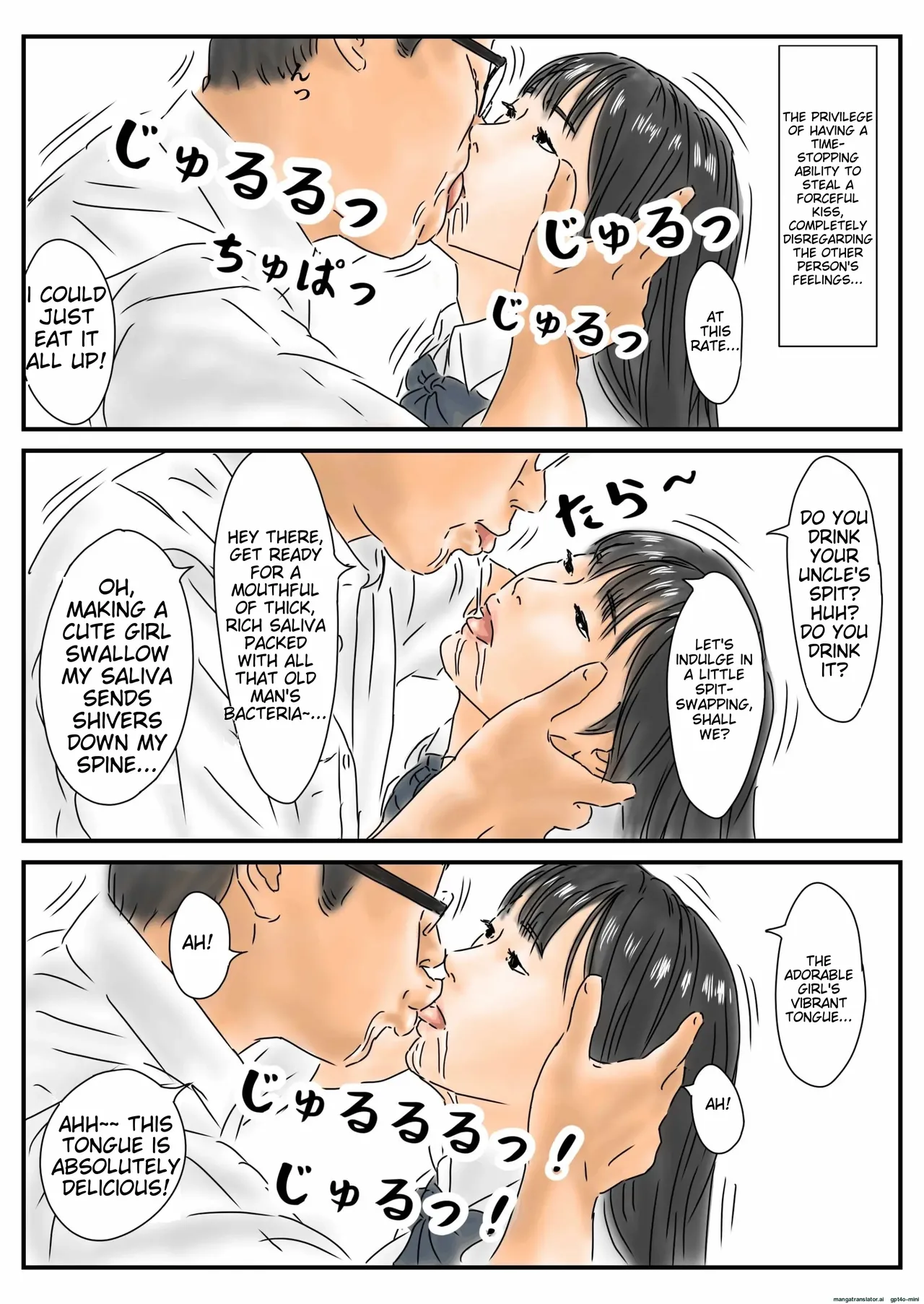 Jikanteido tōkō-chū no mesukōsei ni bokki shitanode, gaman sezu ni okashimasu. page 6 full