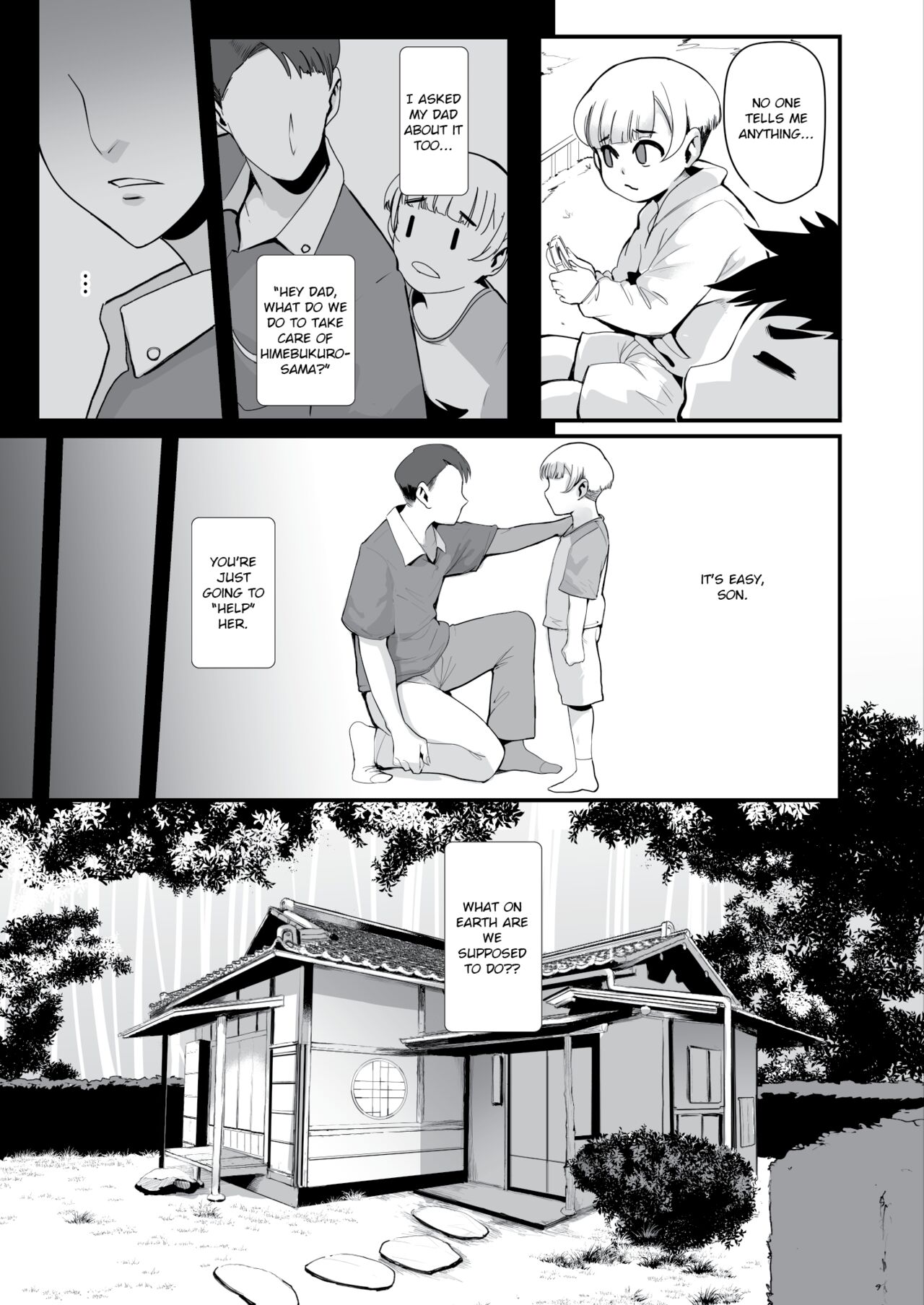 Himebukuro-Sama | At the Village's Mysterious Festival, We Were Turned Into Ejaculation Dolls Just To Impregnate the Onee-sans page 5 full