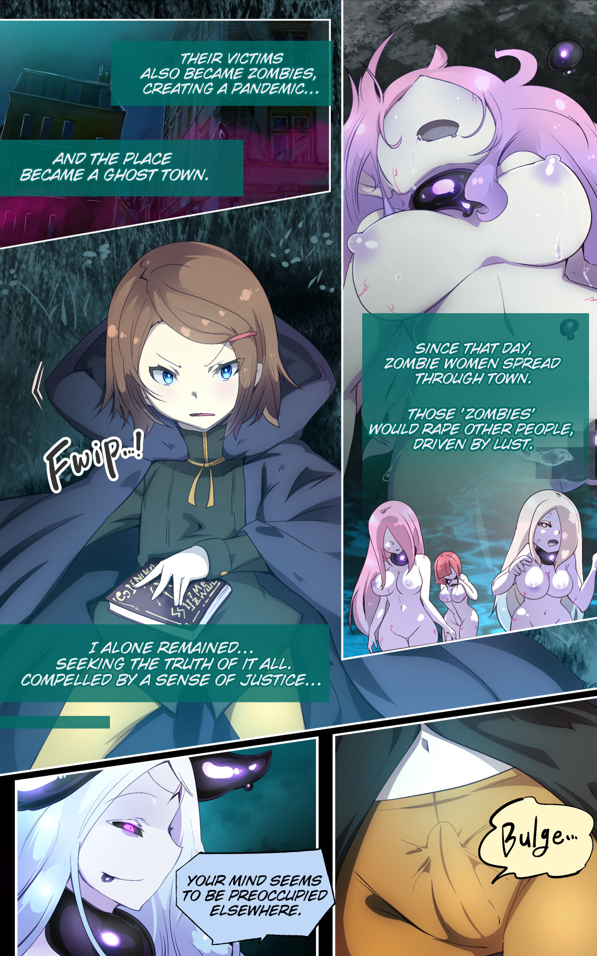 淫らな邪心を見抜かれてキミがTS淫魔に堕ちるまんが-淫光月下のカンセンミダラ- page 8 full