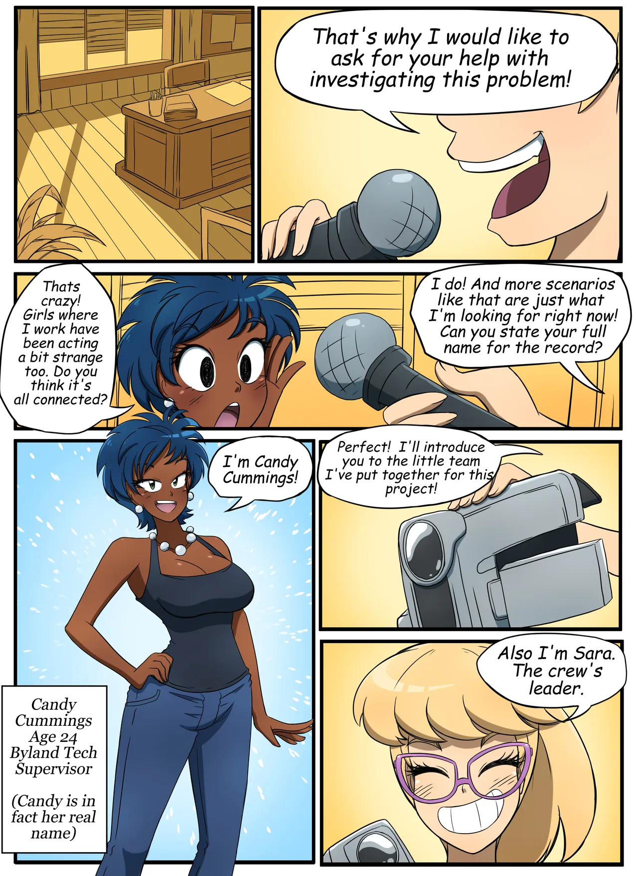 The Secret of Brightshore page 4 full