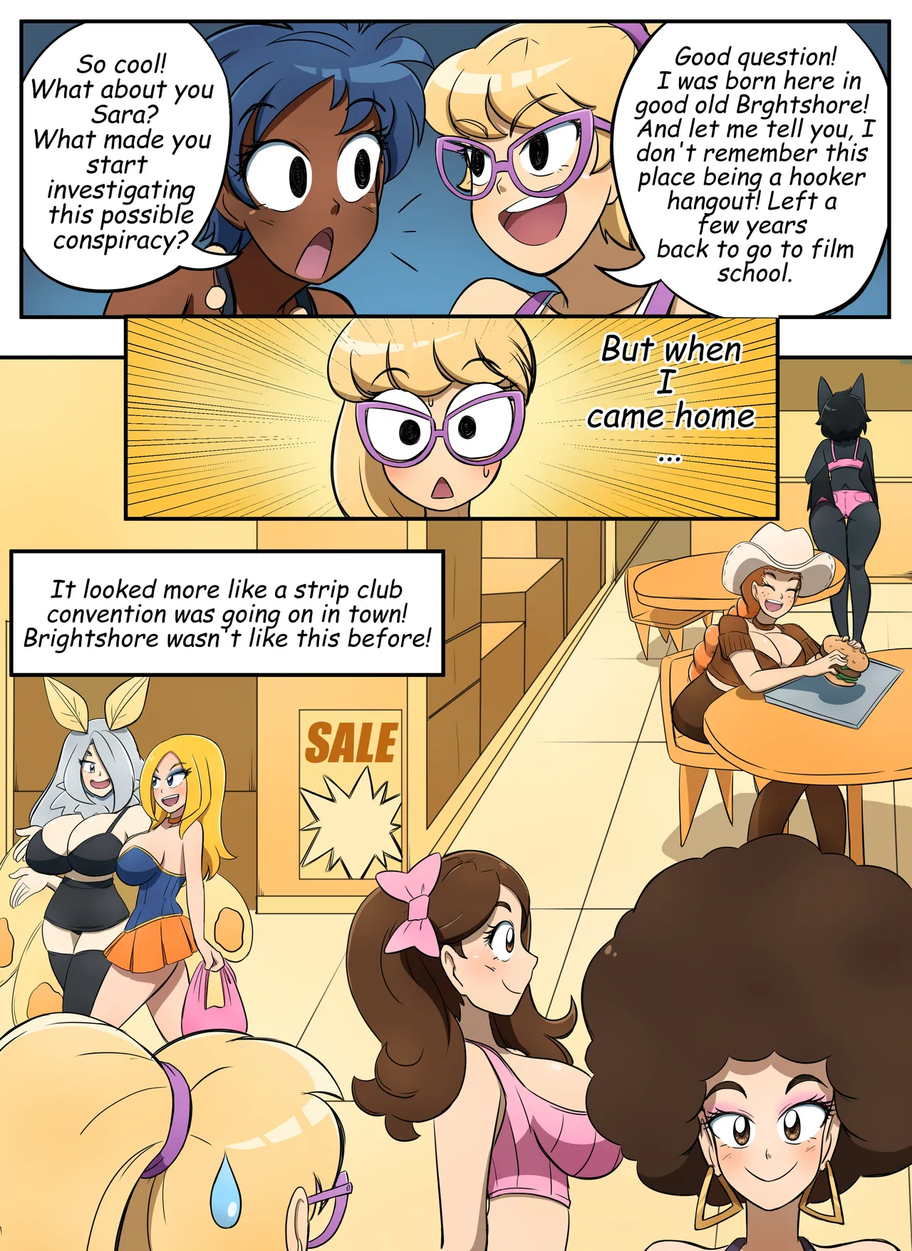 The Secret of Brightshore page 9 full