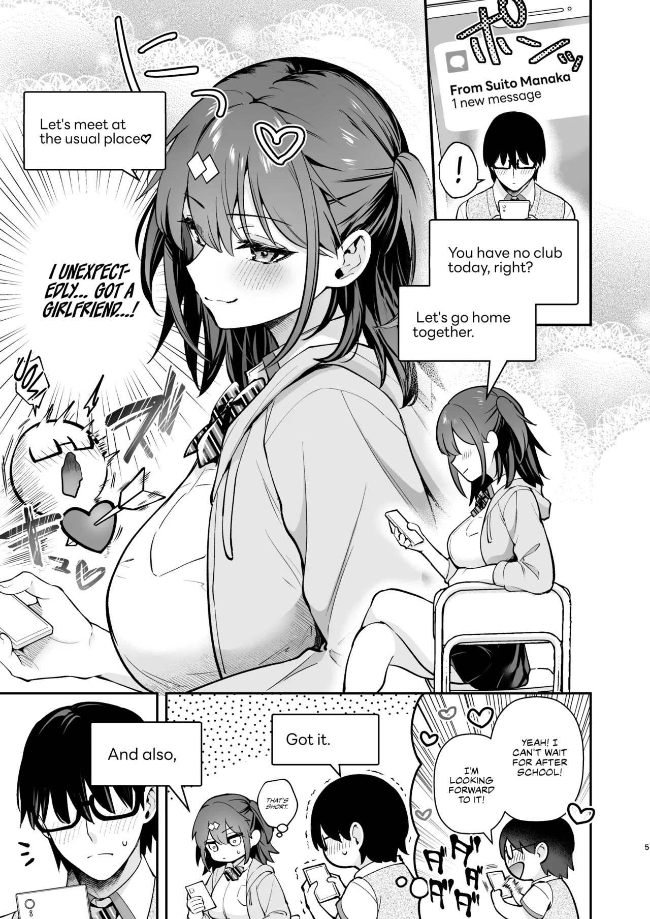 Ero Shousetsu Mitai na Seishun H o YouCha Kanojo no Suito-san to - Better than fiction 2 page 6 full