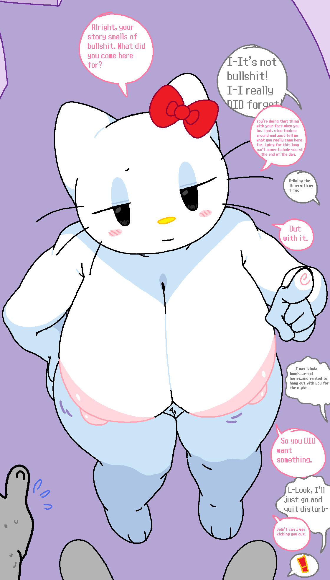 Visitting Kitty page 4 full