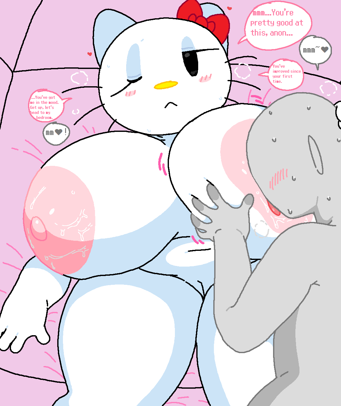 Visitting Kitty page 7 full