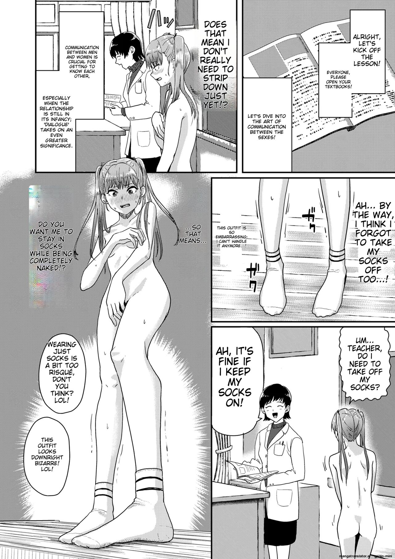 Seikyouiku Tokubetsu Jisshuu | SPECIAL PRACTICE ON SEXUAL EDUCATION page 9 full
