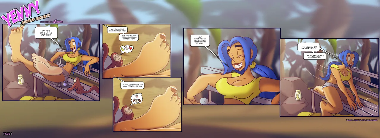 Yenny - Monkey Business page 2 full
