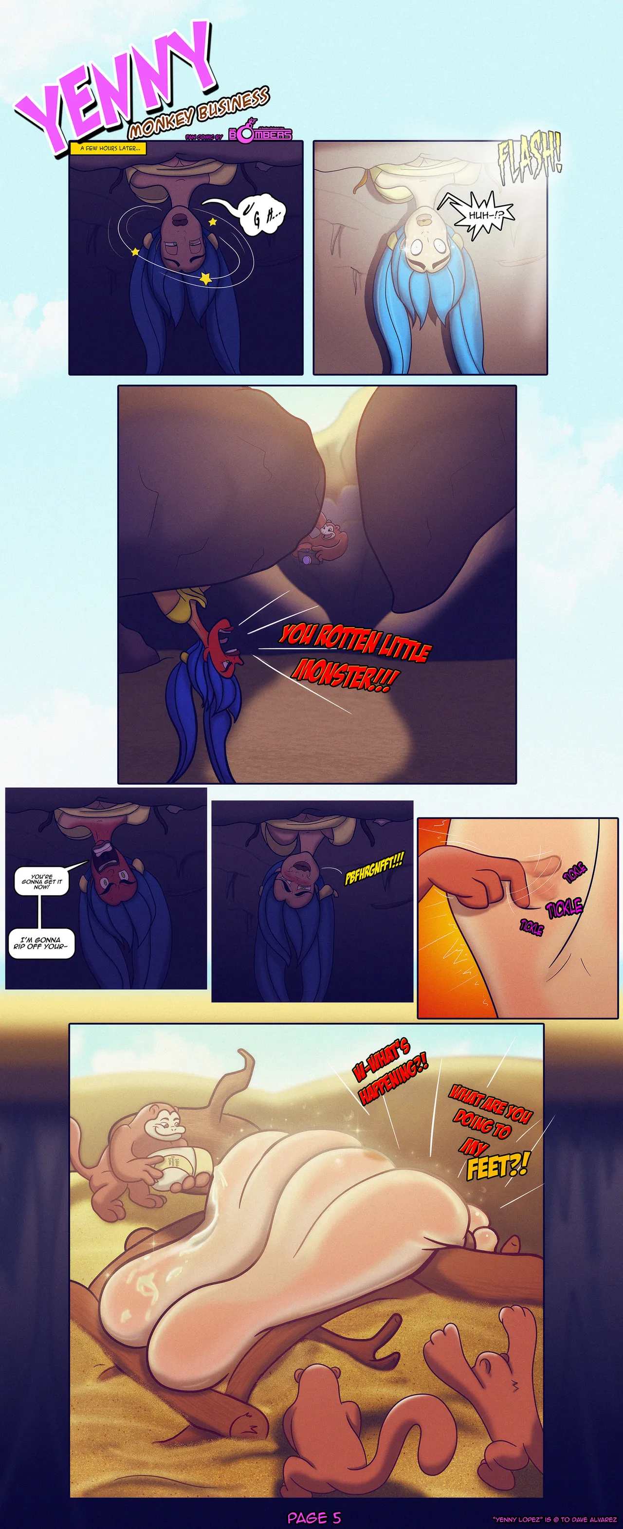 Yenny - Monkey Business page 6 full
