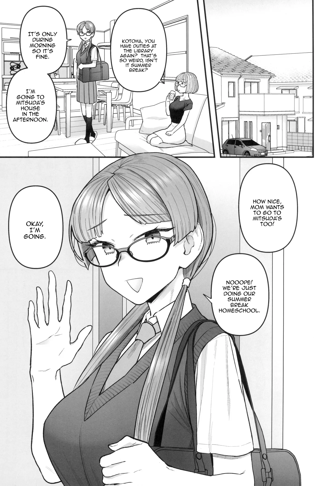 Iinchou to Mitsuda-kun | The Prez And Mitsuda-kun page 5 full